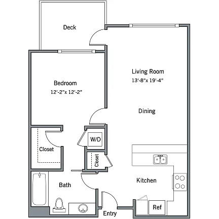 Floor plan Plan 1ZC