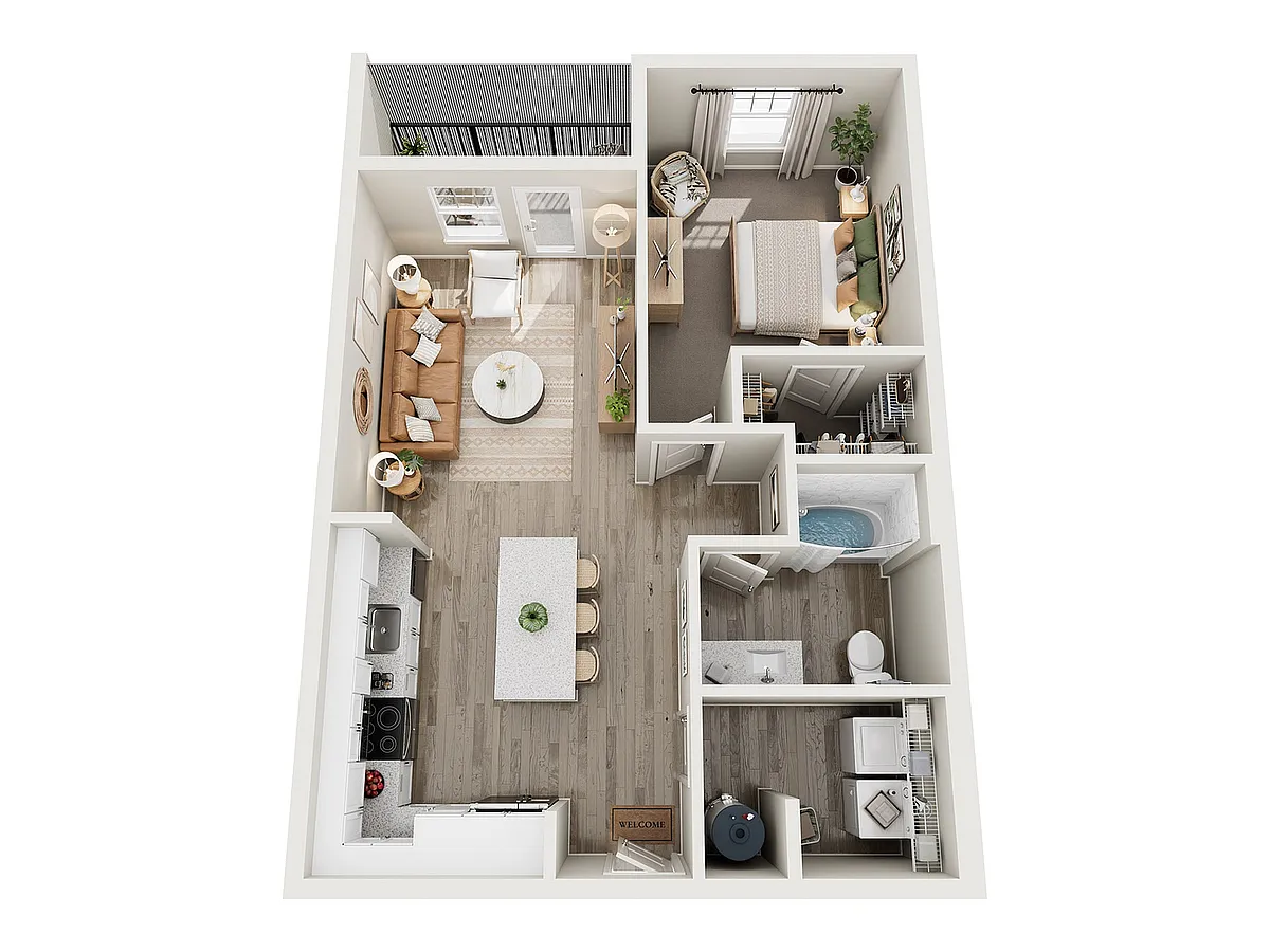 Floor plan A1