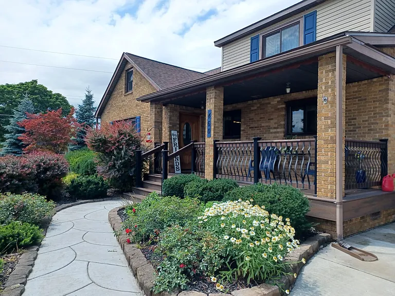 outside house brick