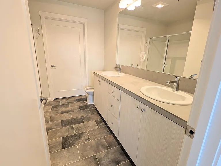 Main bathroom with walk-in shower