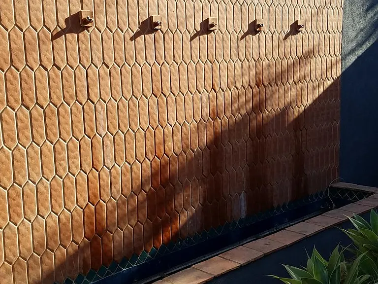 Courtyard fountain