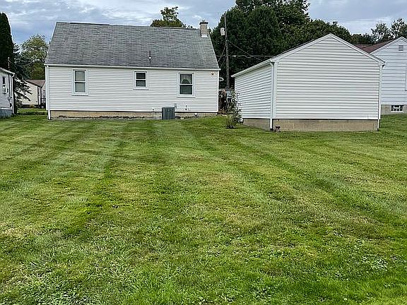 Back Yard 58' x 70'