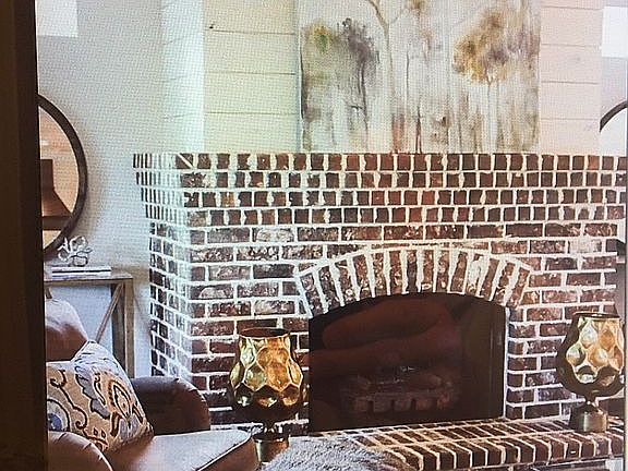 2 STORY FIREPLACE