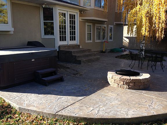 Stamped Concreate Pato