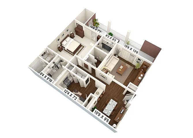 Floor plan The Berkley