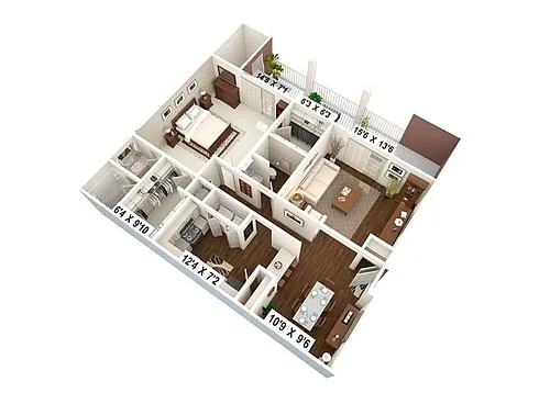 Floor plan The Berkley