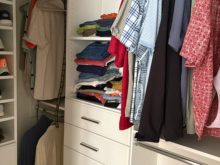 Walk in closet!