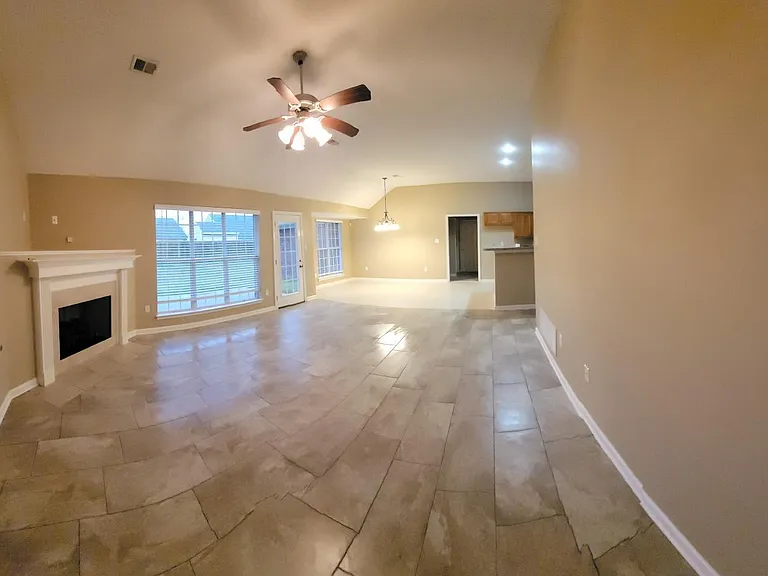 Open floor plan