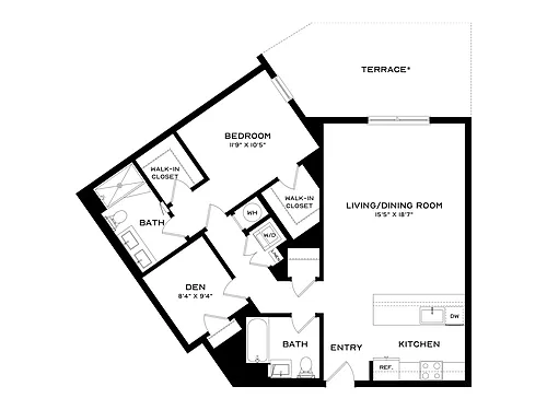 Floor plan A19-Den