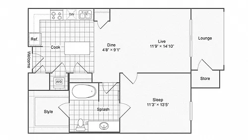 Floor plan A3