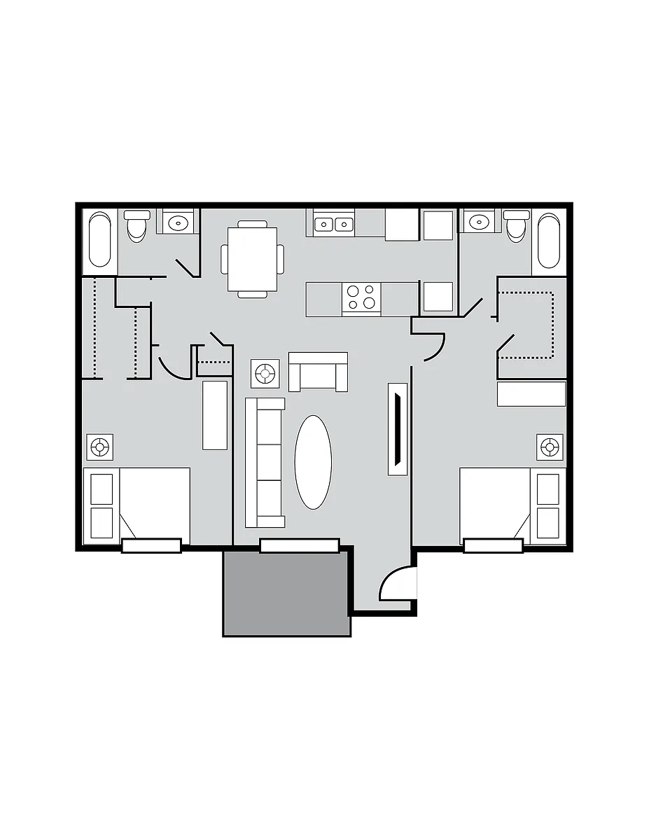 Floor plan B1R