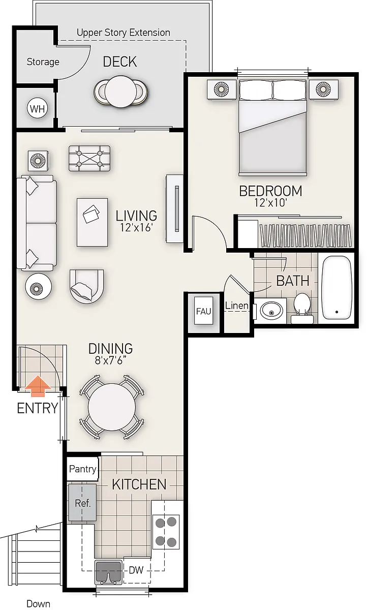 Floor plan Columbia - Plan B