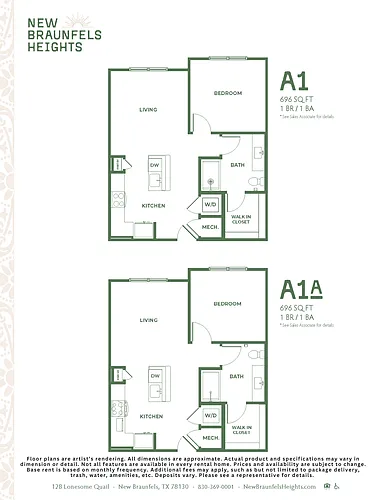 Floor plan A1