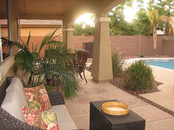 Covered patio