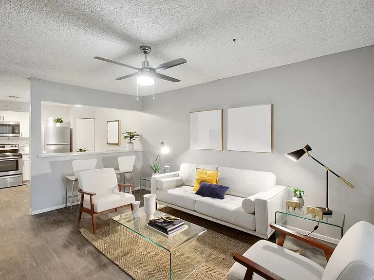 Sunrise on Bethany - Model Unit Living Room