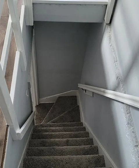 Stairwell from attic to 2nd floor