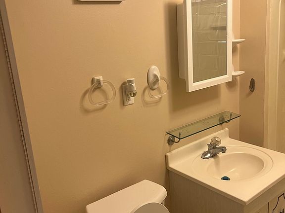 Updated bathroom.