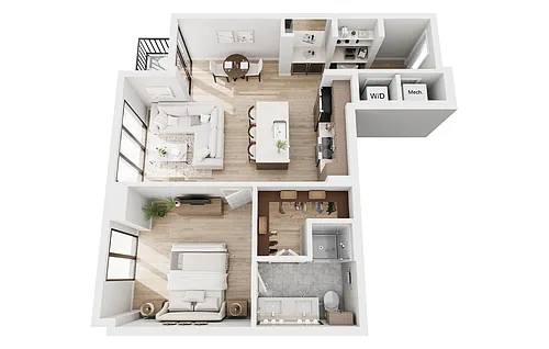 Floor plan A13