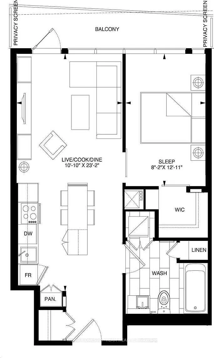 1 bed, $2,400 — Photo 2