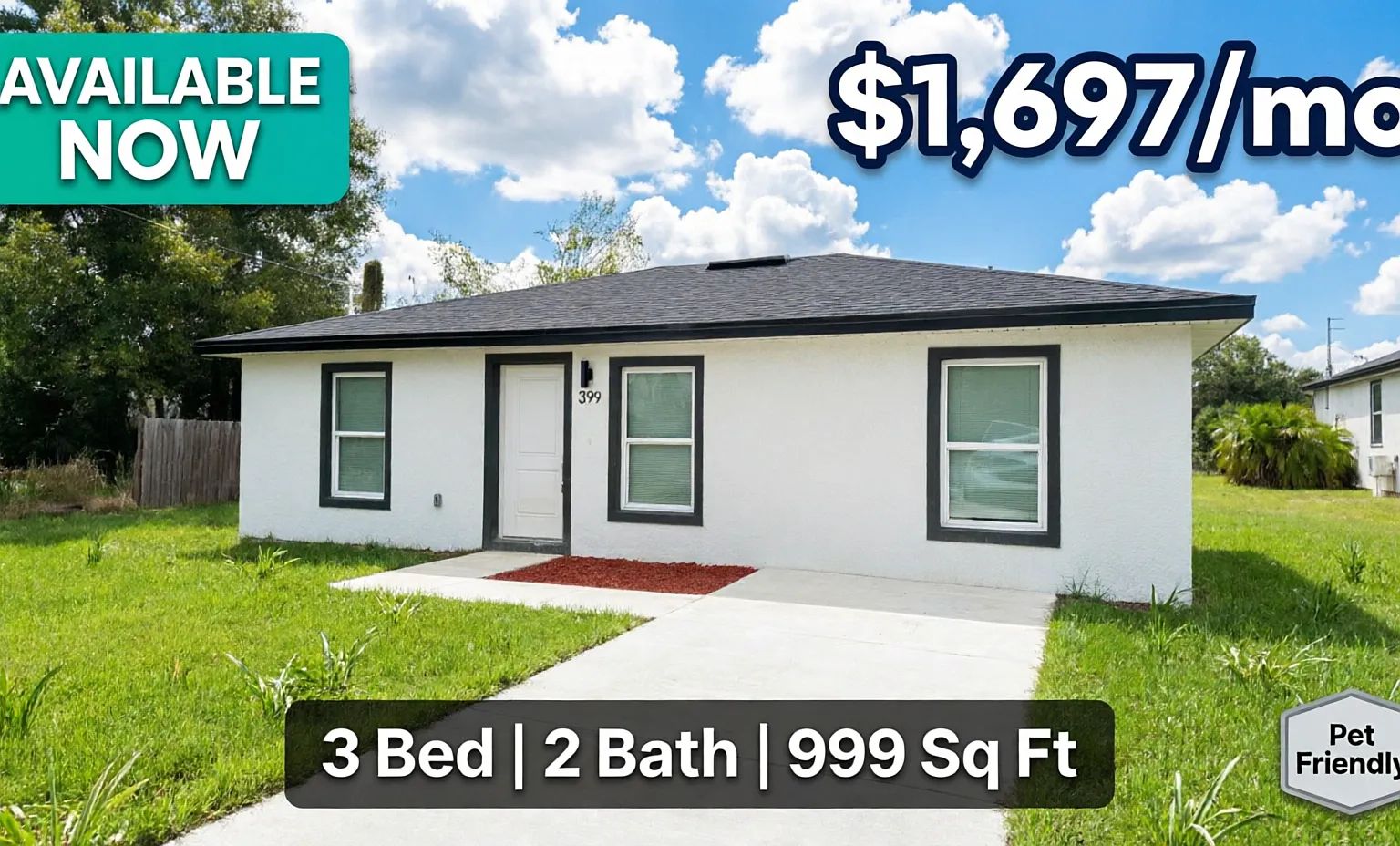 3 bed, 999 sqft, $1,697 — Photo 1