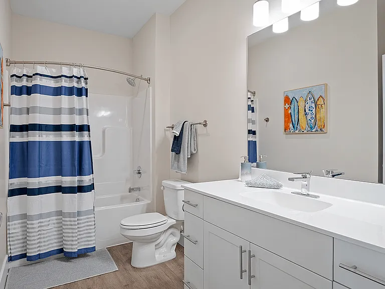 Spacious Bathrooms