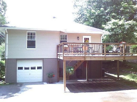 Deck doubles as dry parking 