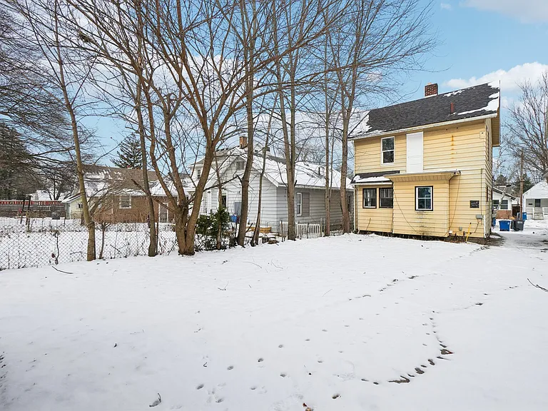 Back of the home.