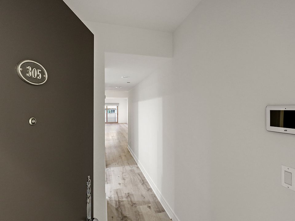 Entrance to Apartment with In-Suite Alarm System