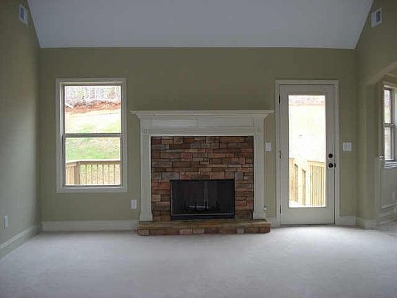 Vaulted Fireside Great Room