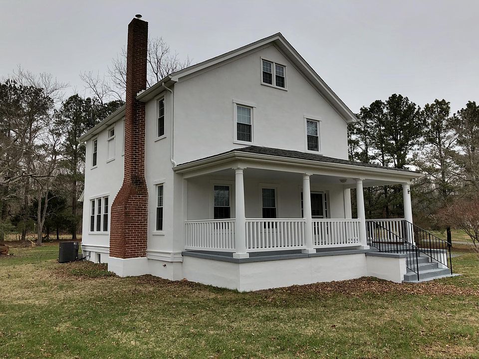 The outside front of the home.