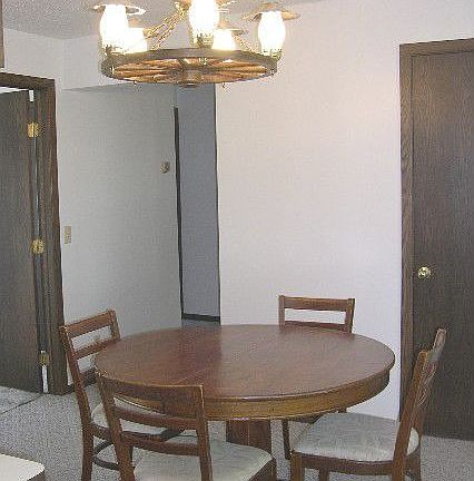 Casual dining area.