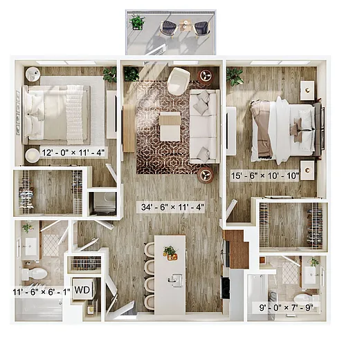 Floor plan Grove