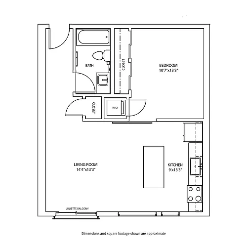 Floor plan Style A
