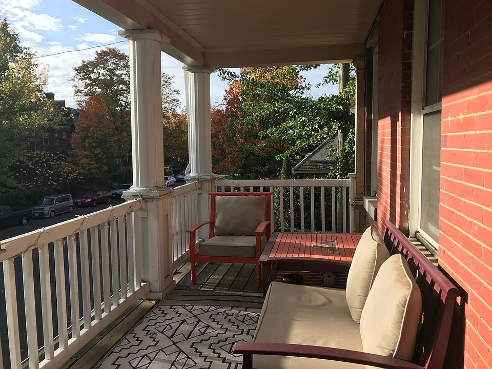 private 2nd floor balcony
