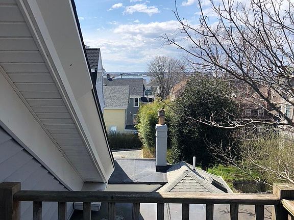Entrance and view towards Harbour