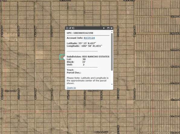 Unit 2 Block NW Lot 30-37, Rio Rancho, NM 87144
