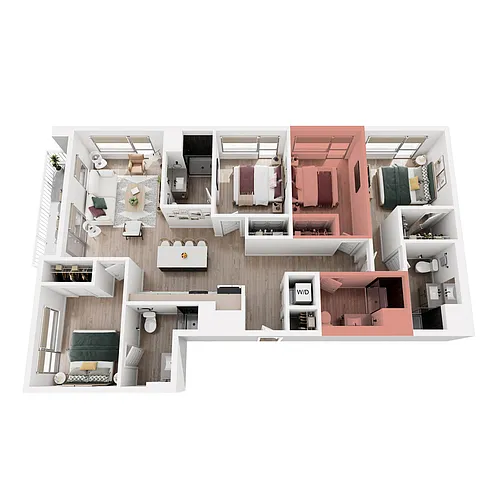Floor plan D2C