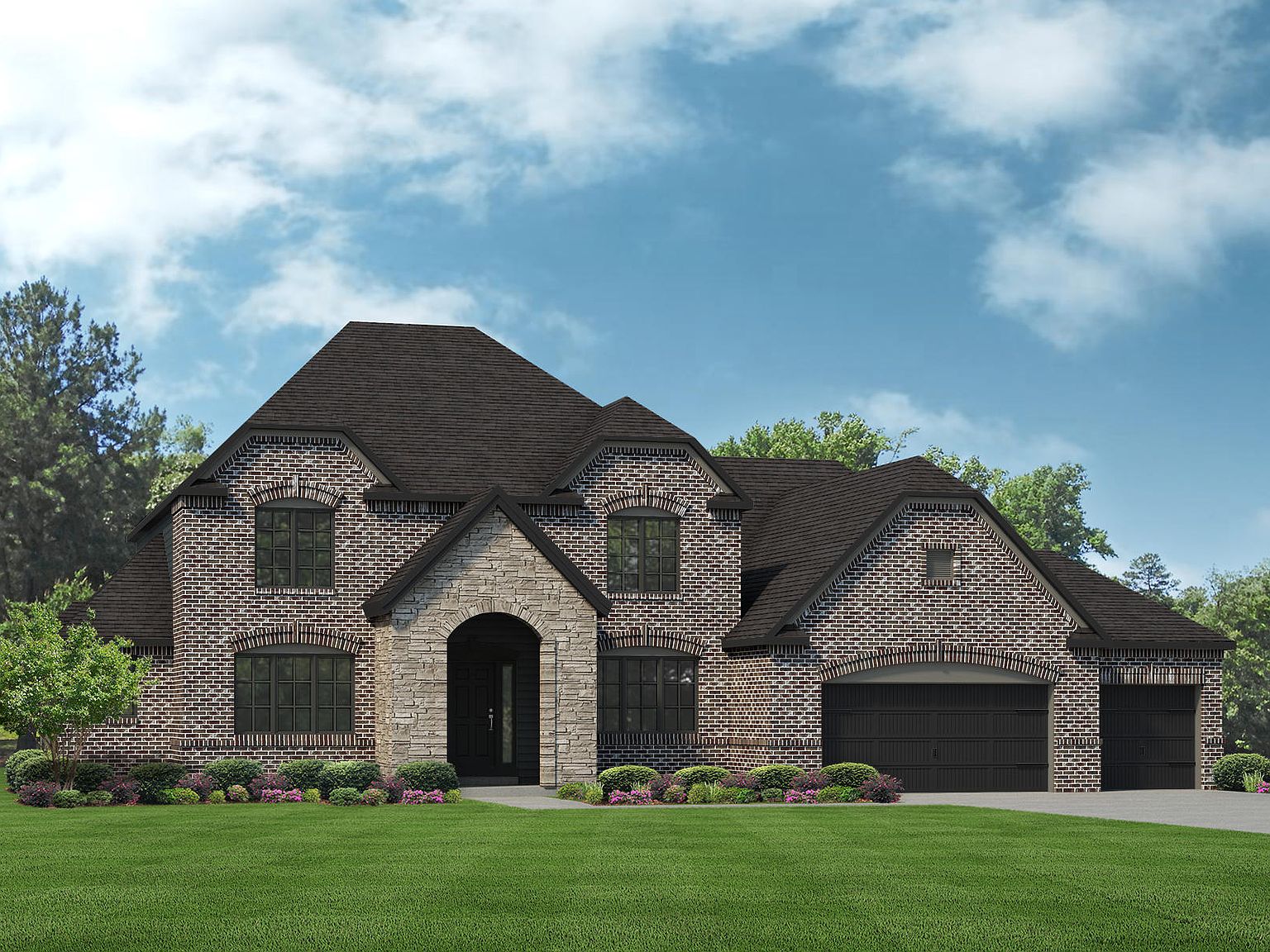 The Rainier Slab Foundation Plan, Old Hawthorne Estates, Columbia, MO