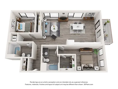 Floor plan B7