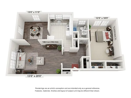 Floor plan A301