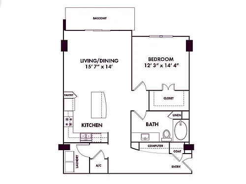 Floor plan A14