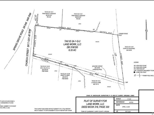 0 Old Church St #2, Claremont, VA 23899