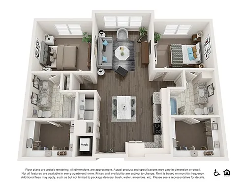 Floor plan B1