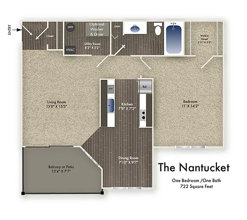 Floor plan Nantucket