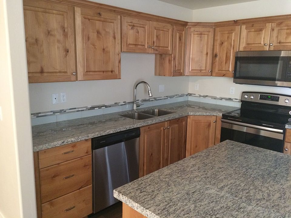 Generous kitchen storage and appliances and plenty of natural light
