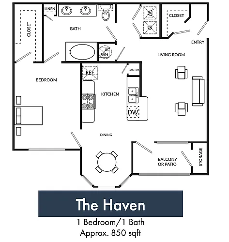 Floor plan The Haven Classic