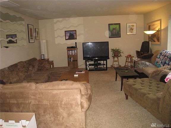 Family Room is large and open. 