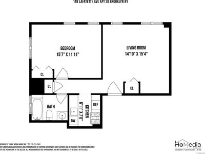 149 Lafayette Avenue #2B, Brooklyn, NY, 11238