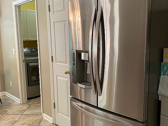 Stainless French Fridge
