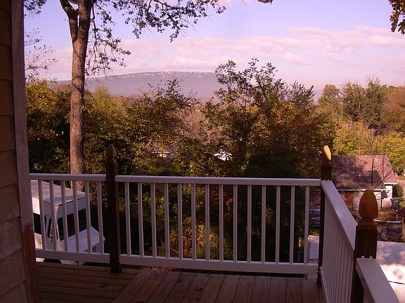 View from deck